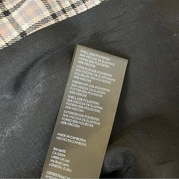 Free People Cali Blazer in Neutral Combo NWT XS - Picture 9 of 9